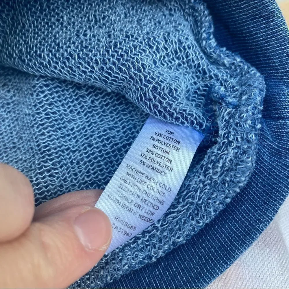 Nordstrom lightweight blue baby sweater size 9 months